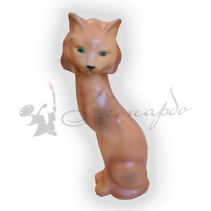 Форма силиконовая для изготовления фигуры кошка каре