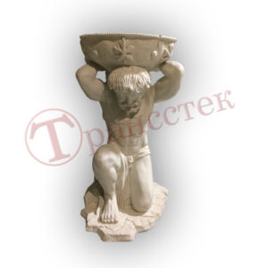 Античная скульптура Титан кашпо