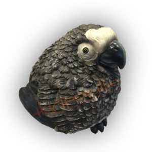 Форма силиконовая для изготовления декоративной фигуры попугай малый