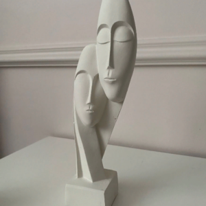 Форма силиконовая для литья гипсовой статуэтки Овал лица