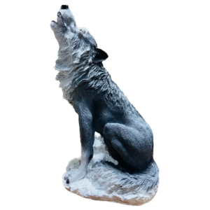 Форма силиконовая для изготовления фигуры воющий волк