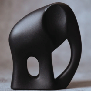Форма силиконовая для изготовления статуэтки слоника минимализм