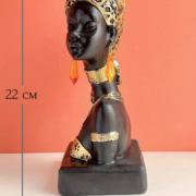 Форма силиконовая для отливки статуэтки Бюст африканка в стиле