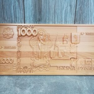 Молд для изготовления панно 1000 рублей
